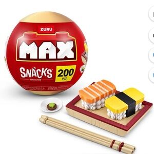MAX Snacks 200 PCS Toy Set - Sushi